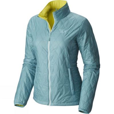 Chaquetas Mountain Hardwear Thermostatic Mujer - Verde - Chile YMX694532